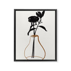 Abstract Art /Minimal Plant 111 Framed Canvas Print Gallery Image 6
