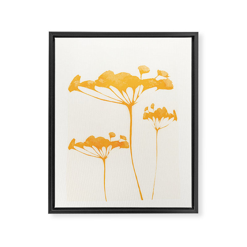 Abstract Art /Minimal Plant 117 Framed Canvas Print Gallery Image 6