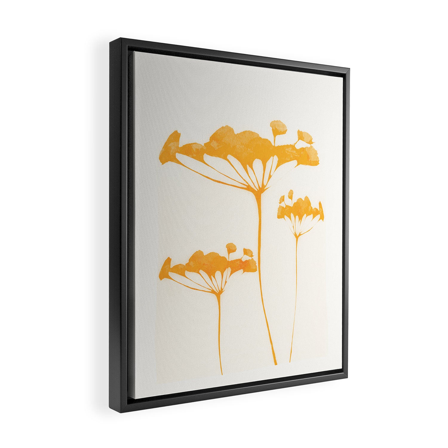 Abstract Art /Minimal Plant 117 Framed Canvas Print Gallery Image 2