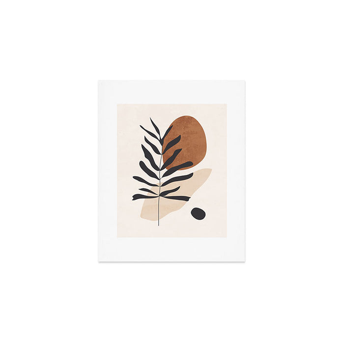 Abstract Art  Minimal Plant 12 Art Print Gallery Image 1