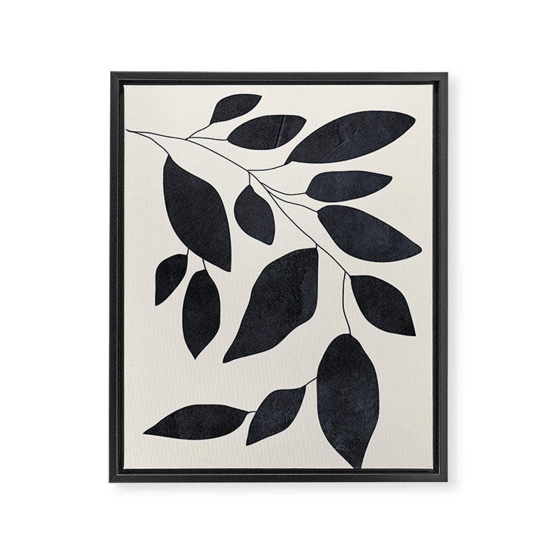 Abstract Art /Minimal Plant 139 Framed Canvas Print Gallery Image 6