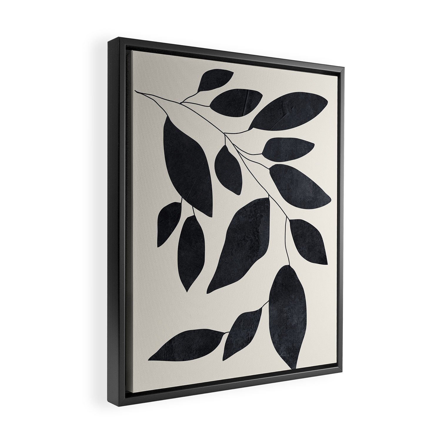 Abstract Art /Minimal Plant 139 Framed Canvas Print Gallery Image 2