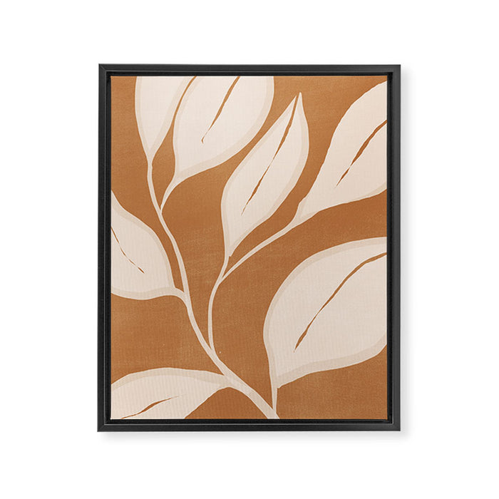 Abstract Art /Minimal Plant 142 Framed Canvas Print Gallery Image 1