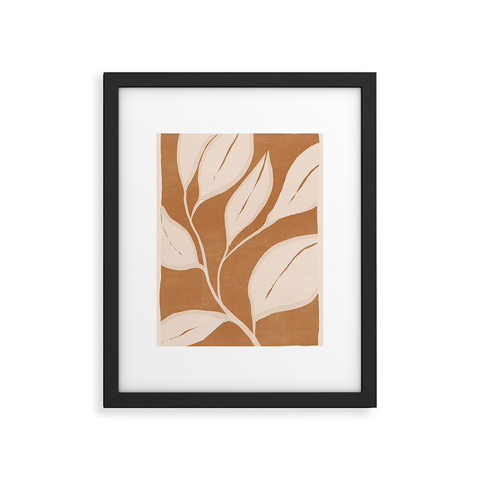Abstract Art /Minimal Plant 142 Framed Art Print Gallery Image 1