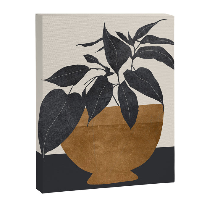 Abstract Art /Minimal Plant 144 Canvas Print Gallery Image 1