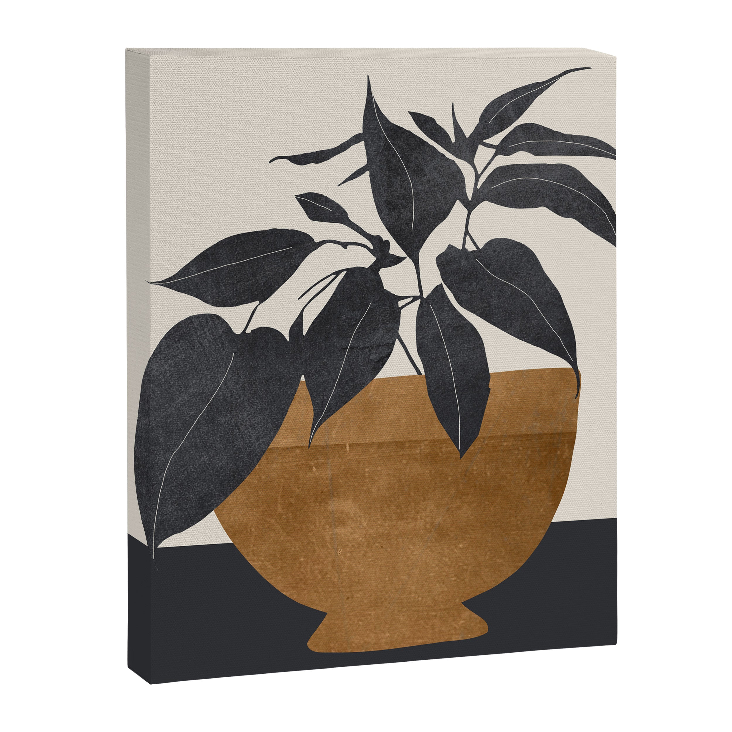 Abstract Art /Minimal Plant 144 Canvas Print Gallery Image 6