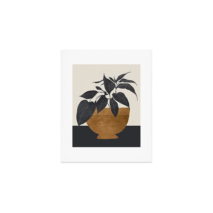 Abstract Art /Minimal Plant 144 Art Print Gallery Image 1