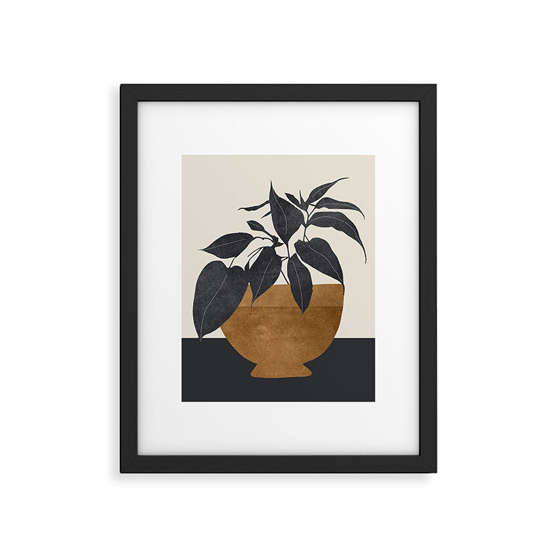 Abstract Art /Minimal Plant 144 Framed Art Print Gallery Image 5