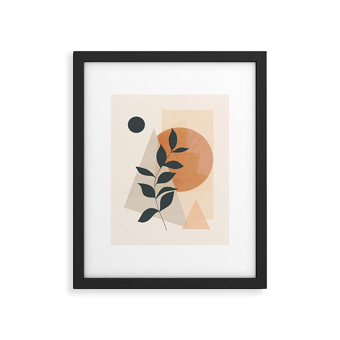 Abstract Art /Minimal Plant 16 Framed Art Print Gallery Image 1