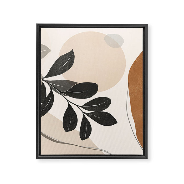 Abstract Art /Minimal Plant 22 Framed Canvas Print Gallery Image 1