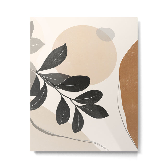 Abstract Art /Minimal Plant 22 Metal Print Gallery Image 1