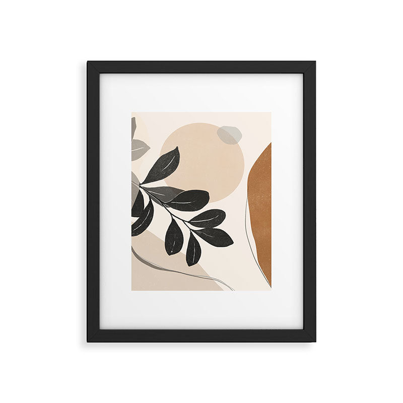 Abstract Art /Minimal Plant 22 Framed Art Print Gallery Image 5