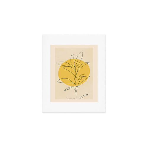 Abstract Art /Minimal Plant 3/2 Art Print Gallery Image 1
