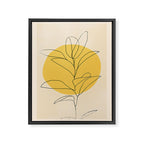 Abstract Art /Minimal Plant 3/2 Framed Canvas Print Gallery Image 6