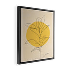 Abstract Art /Minimal Plant 3/2 Framed Canvas Print Gallery Image 2