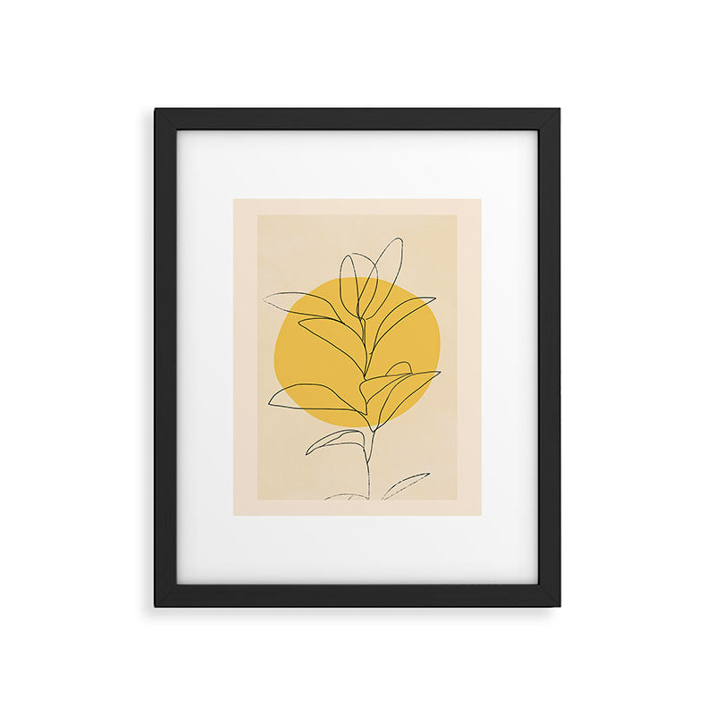 Abstract Art /Minimal Plant 3/2 Framed Art Print Gallery Image 5