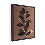 Abstract Art Minimal Plant 49a Framed Canvas Print Gallery Image 2