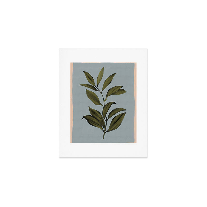 Abstract Art /Minimal Plant 77 Art Print Gallery Image 1