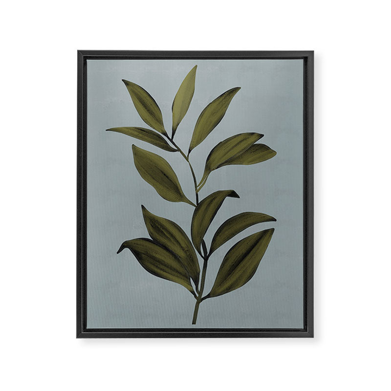 Abstract Art /Minimal Plant 77 Framed Canvas Print Gallery Image 6