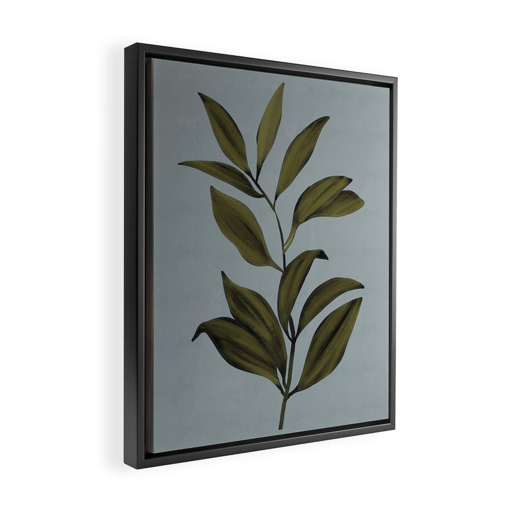 Abstract Art /Minimal Plant 77 Framed Canvas Print Gallery Image 2