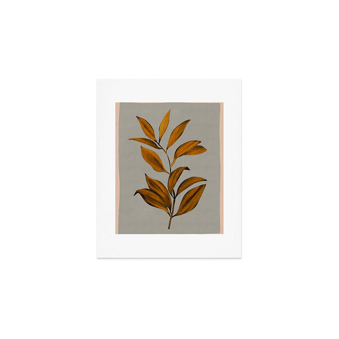 Abstract Art /Minimal Plant 78 Art Print Gallery Image 1