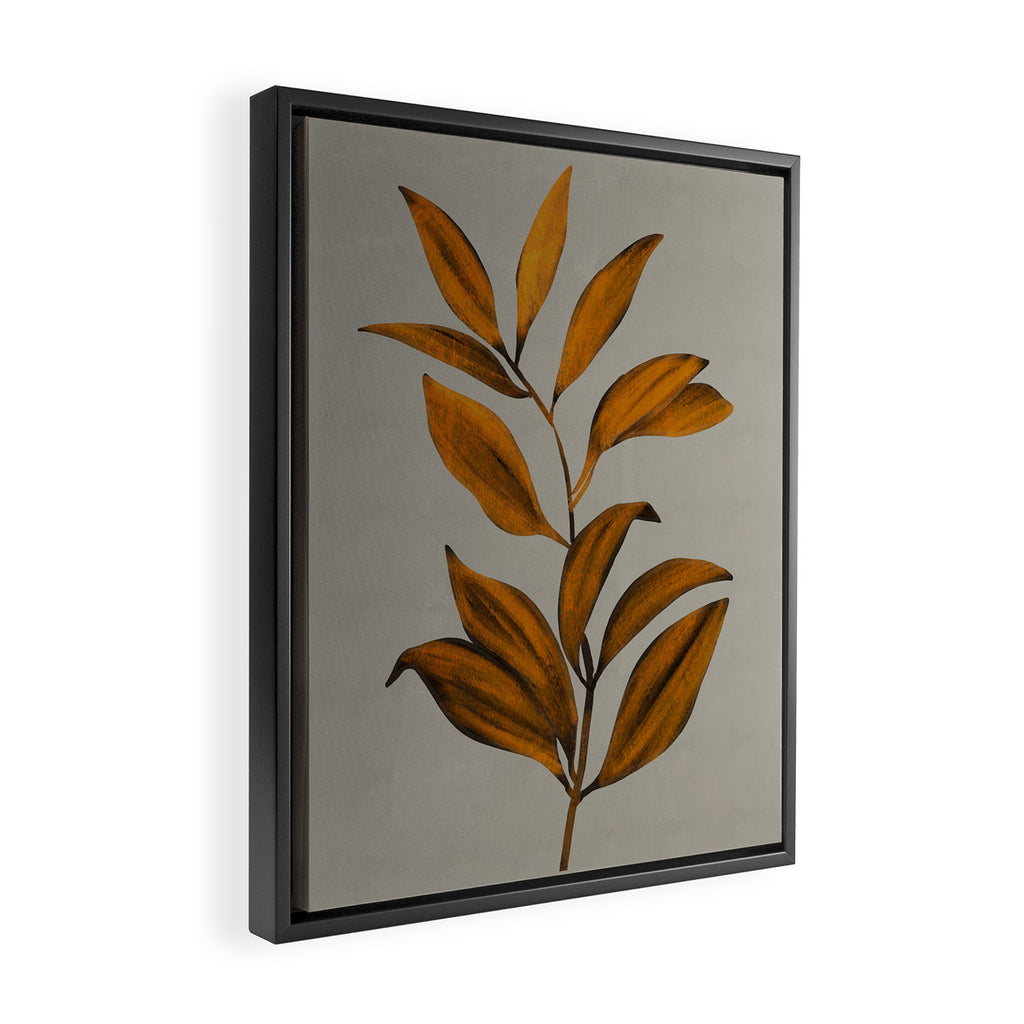 Abstract Art /Minimal Plant 78 Framed Canvas Print Gallery Image 2