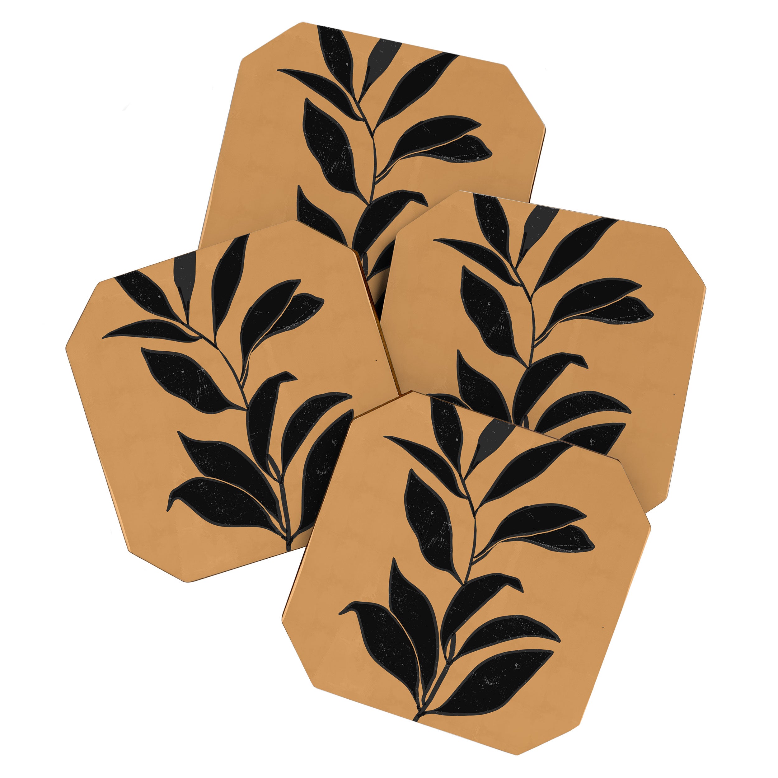 Abstract Art /Minimal Plant 79 Coaster Gallery Image 1
