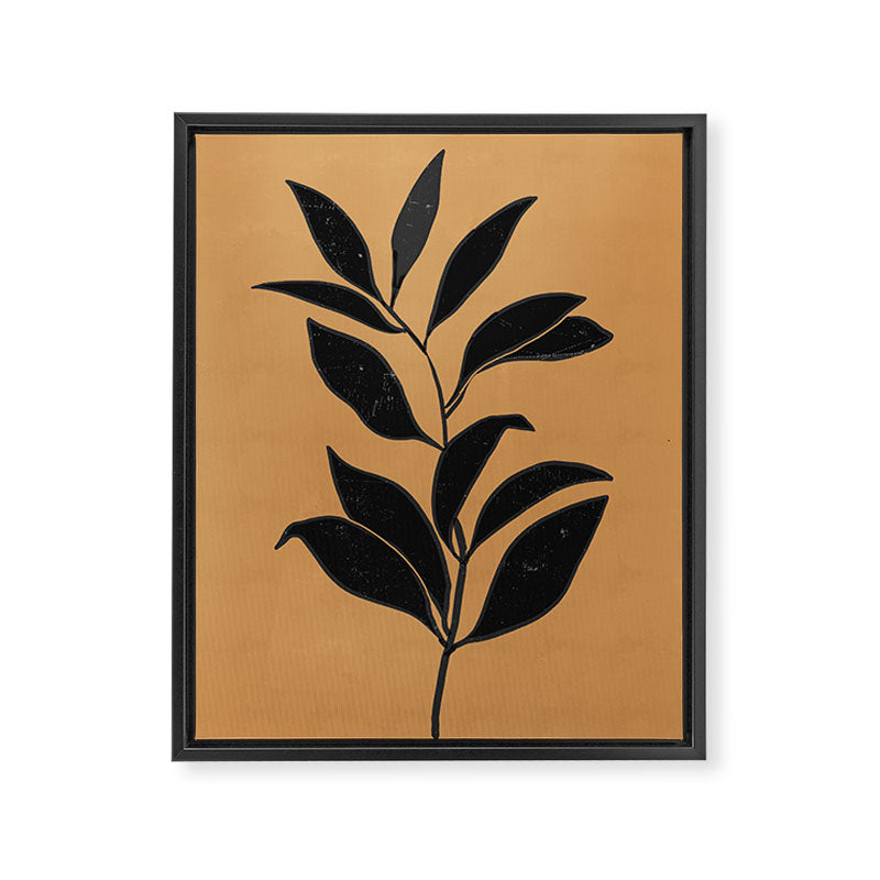 Abstract Art /Minimal Plant 79 Framed Canvas Print Gallery Image 6