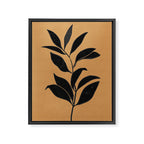 Abstract Art /Minimal Plant 79 Framed Canvas Print Gallery Image 6