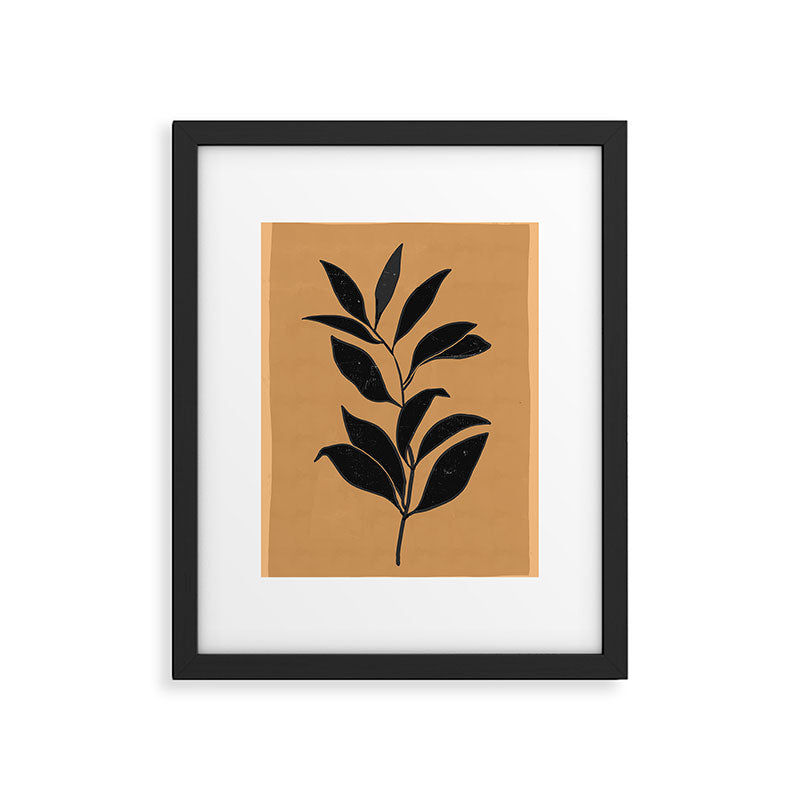 Abstract Art /Minimal Plant 79 Framed Art Print Gallery Image 5