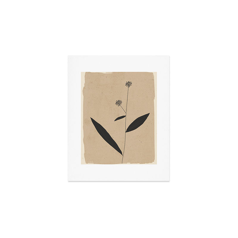Abstract Art /Minimal Plant 8 Art Print Gallery Image 1