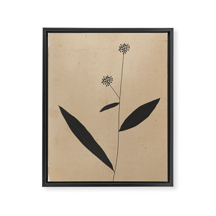 Abstract Art /Minimal Plant 8 Framed Canvas Print Gallery Image 1