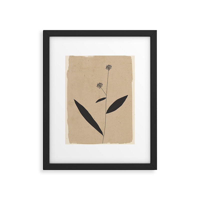 Abstract Art /Minimal Plant 8 Framed Art Print Gallery Image 5