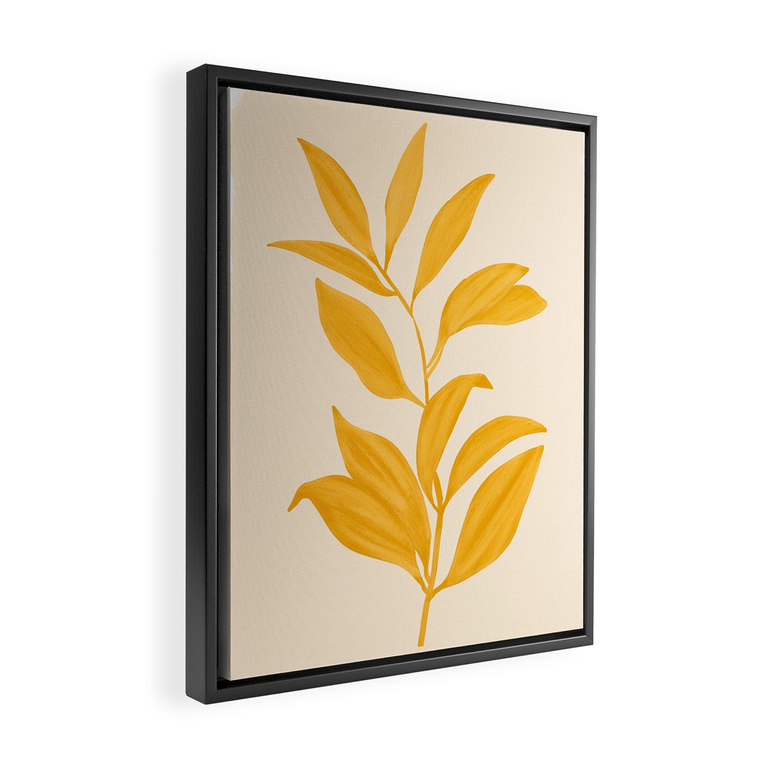 Abstract Art /Minimal Plant 80 Framed Canvas Print Gallery Image 2
