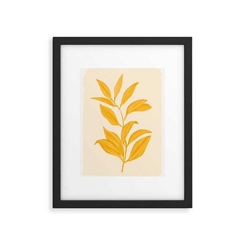 Abstract Art /Minimal Plant 80 Framed Art Print Gallery Image 5