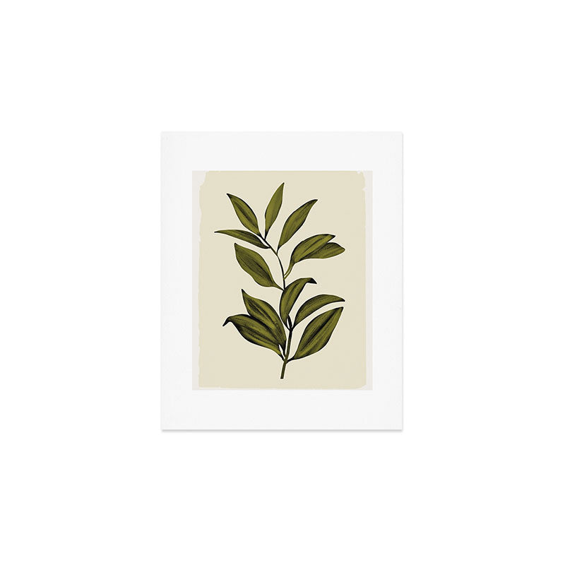 Abstract Art /Minimal Plant 82 Art Print Gallery Image 1
