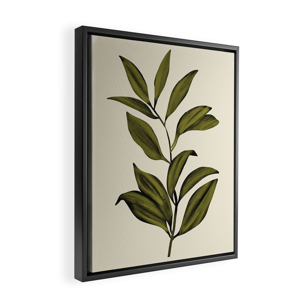 Abstract Art /Minimal Plant 82 Framed Canvas Print Gallery Image 2