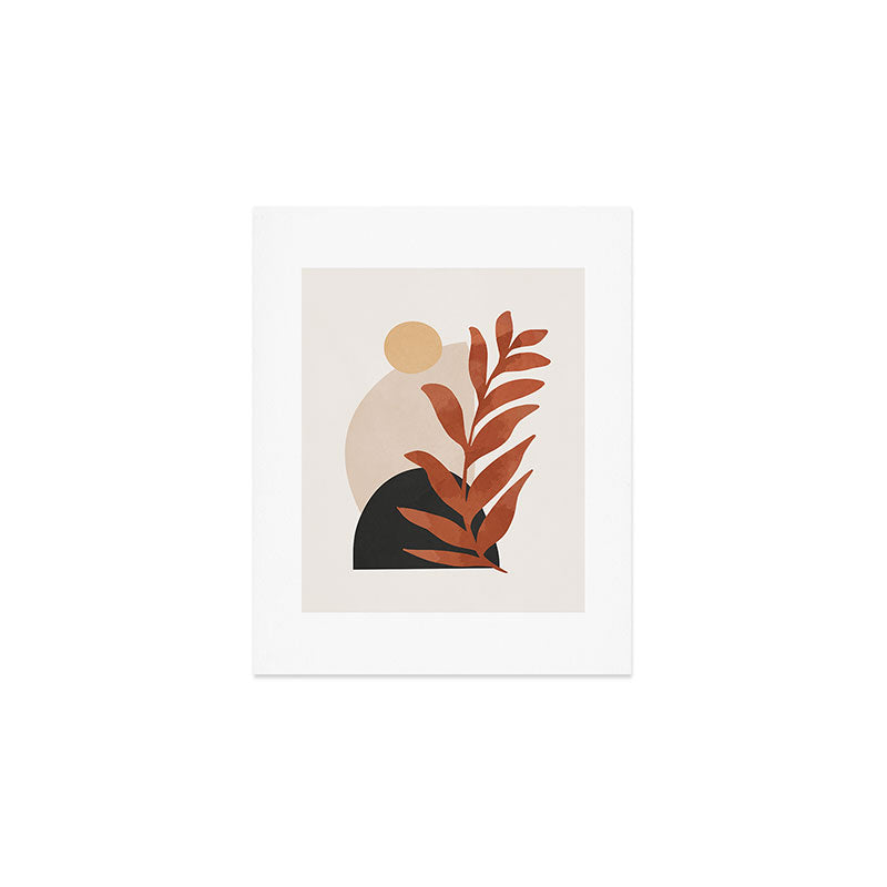 Abstract Art /Minimal Plant 9 Art Print Gallery Image 1