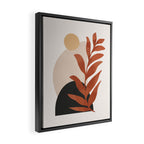 Abstract Art /Minimal Plant 9 Framed Canvas Print Gallery Image 2