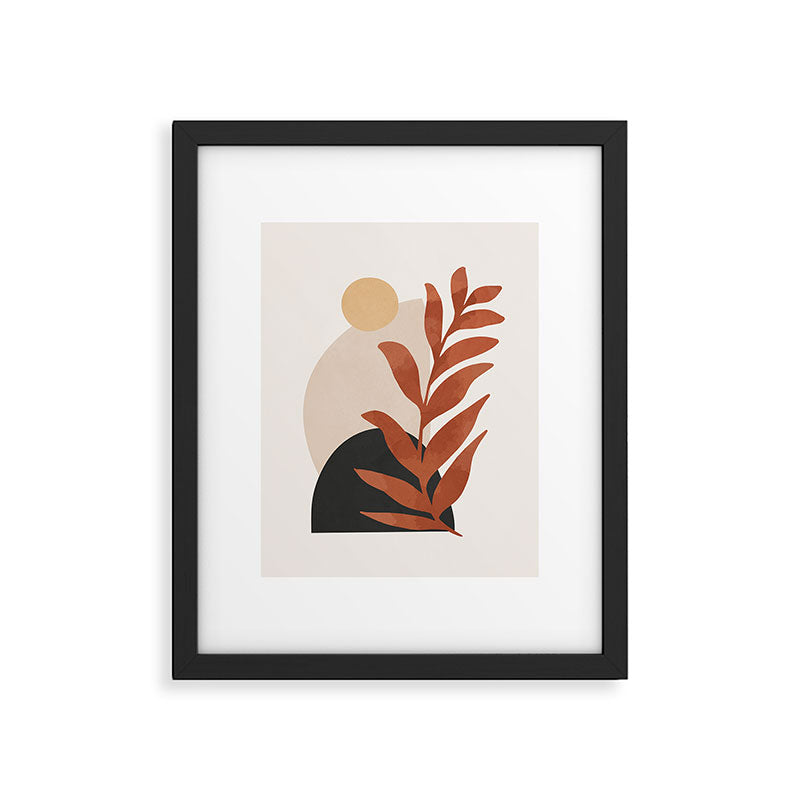 Abstract Art /Minimal Plant 9 Framed Art Print Gallery Image 5