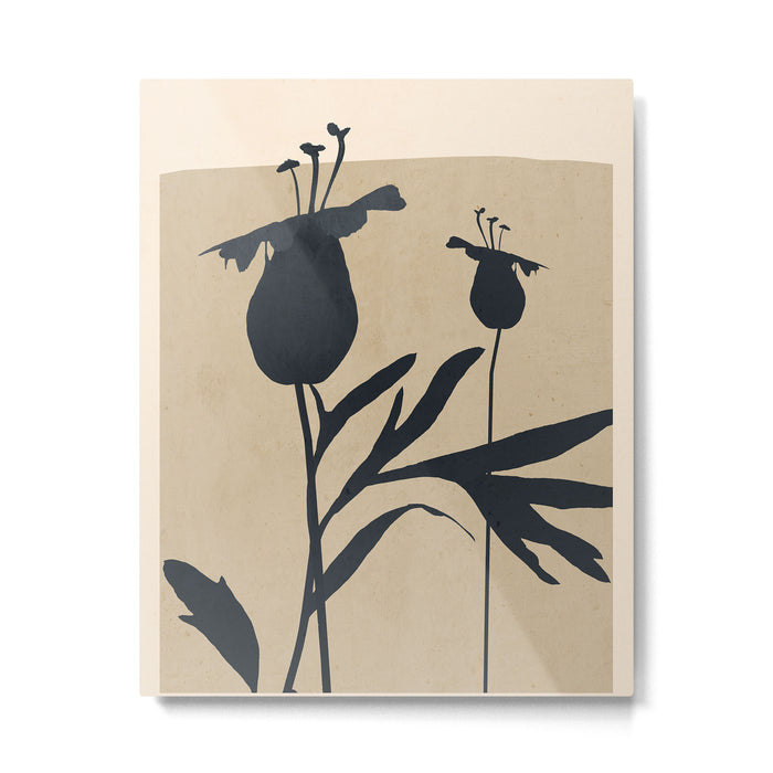 Abstract Art /Minimal Plant 93 Metal Print Gallery Image 1