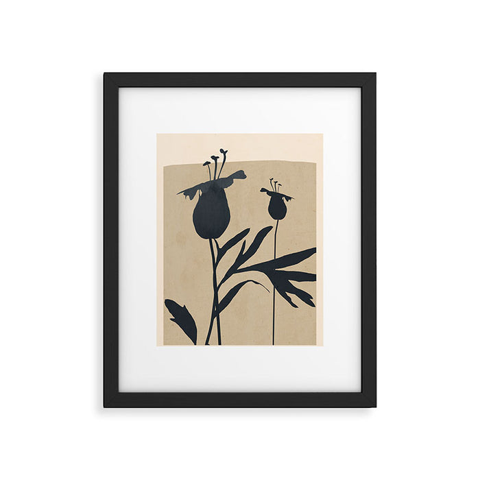 Abstract Art /Minimal Plant 93 Framed Art Print Gallery Image 1