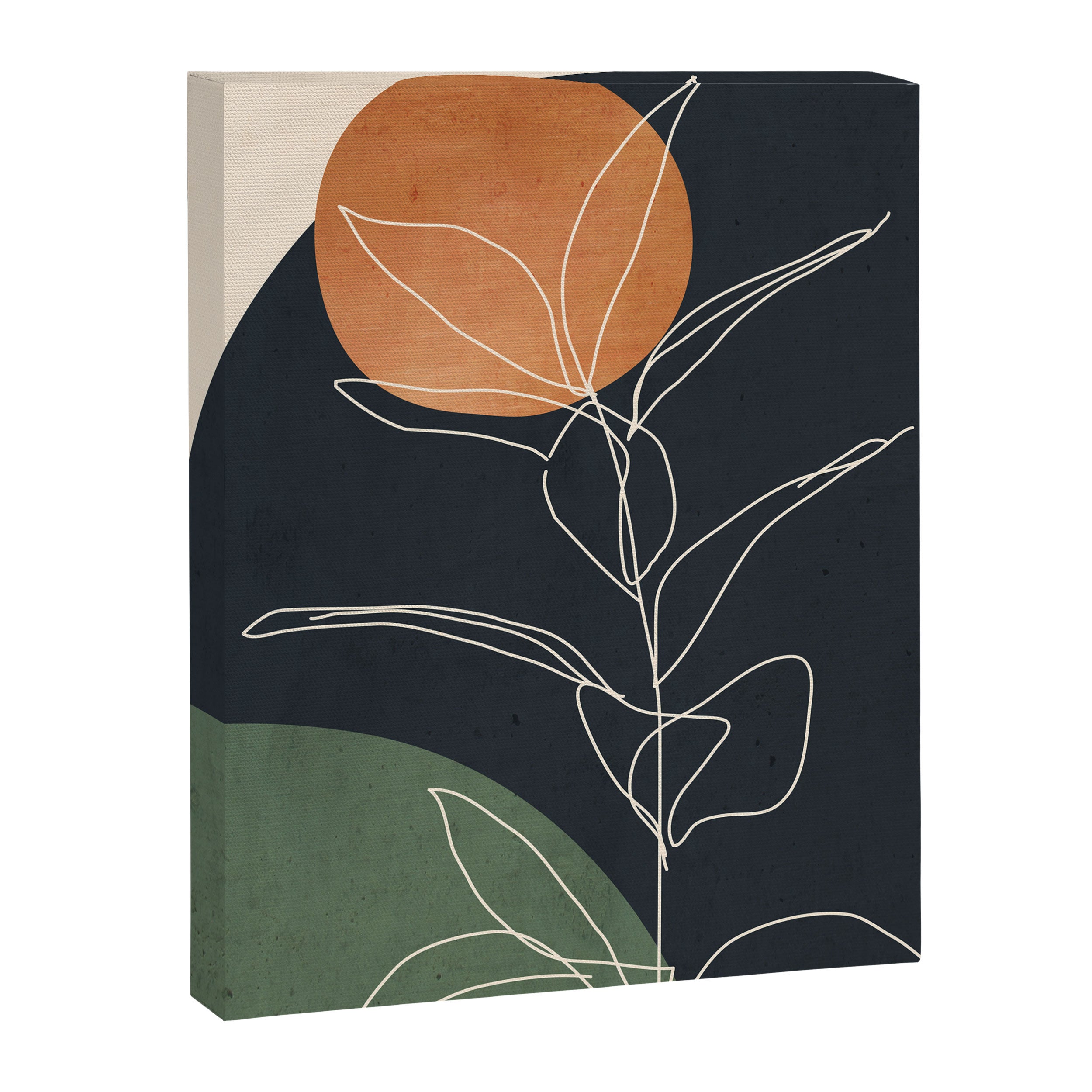 Abstract Art /Minimal Plant 98 Canvas Print Gallery Image 6