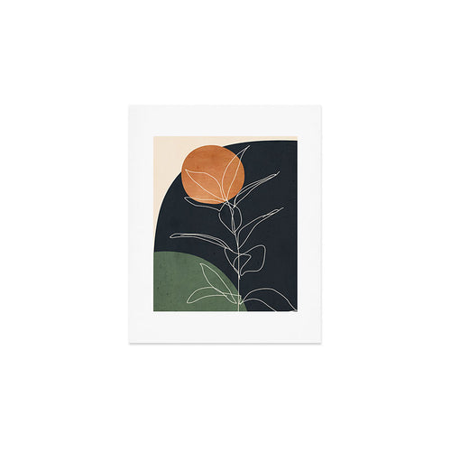 Abstract Art /Minimal Plant 98 Art Print Gallery Image 1