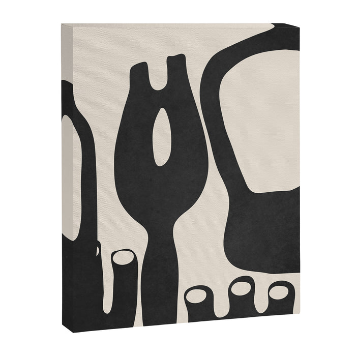 Abstract Art Minimal Vases Canvas Print Gallery Image 1
