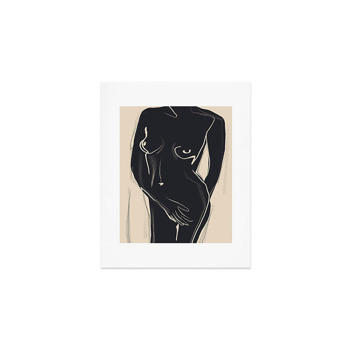 Abstract Art Nude 5 Art Print Gallery Image 1