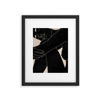Abstract Art Nude Woman 5 Framed Art Print Gallery Image 5