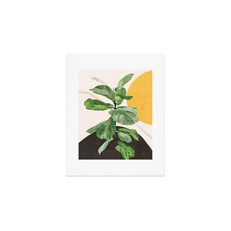 Abstract Art / Plant 2 Art Print Gallery Image 1