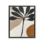 Abstract Art Plant2 Framed Canvas Print Gallery Image 6