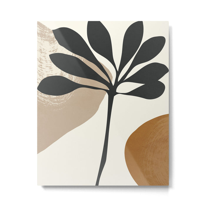 Abstract Art Plant2 Metal Print Gallery Image 1